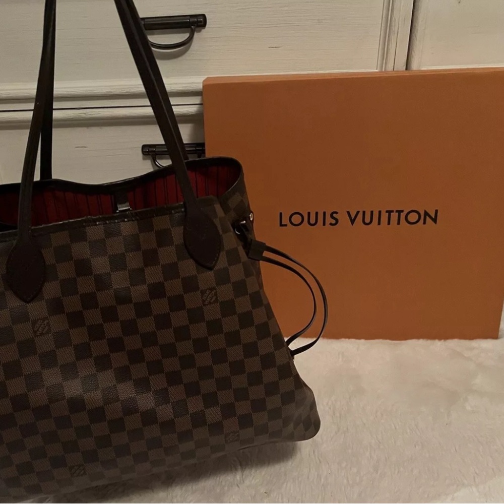 Louis Vuitton Damier Ebene Canvas Neverfull